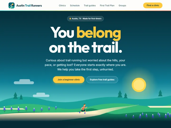 Austin Trail Runners homepage